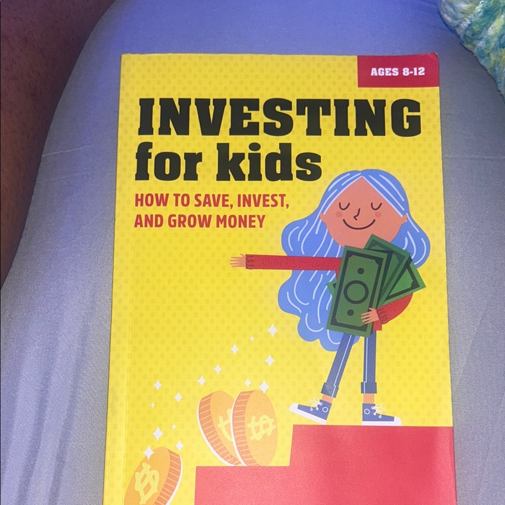 Investing for Kids Book - Yellow Cover